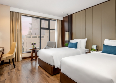 Phòng Premier Deluxe 2 giường tại khách sạn Minh Toàn SAFI Ocean