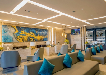 Sảnh Check-in khách sạn Minh Toàn SAFI Ocean